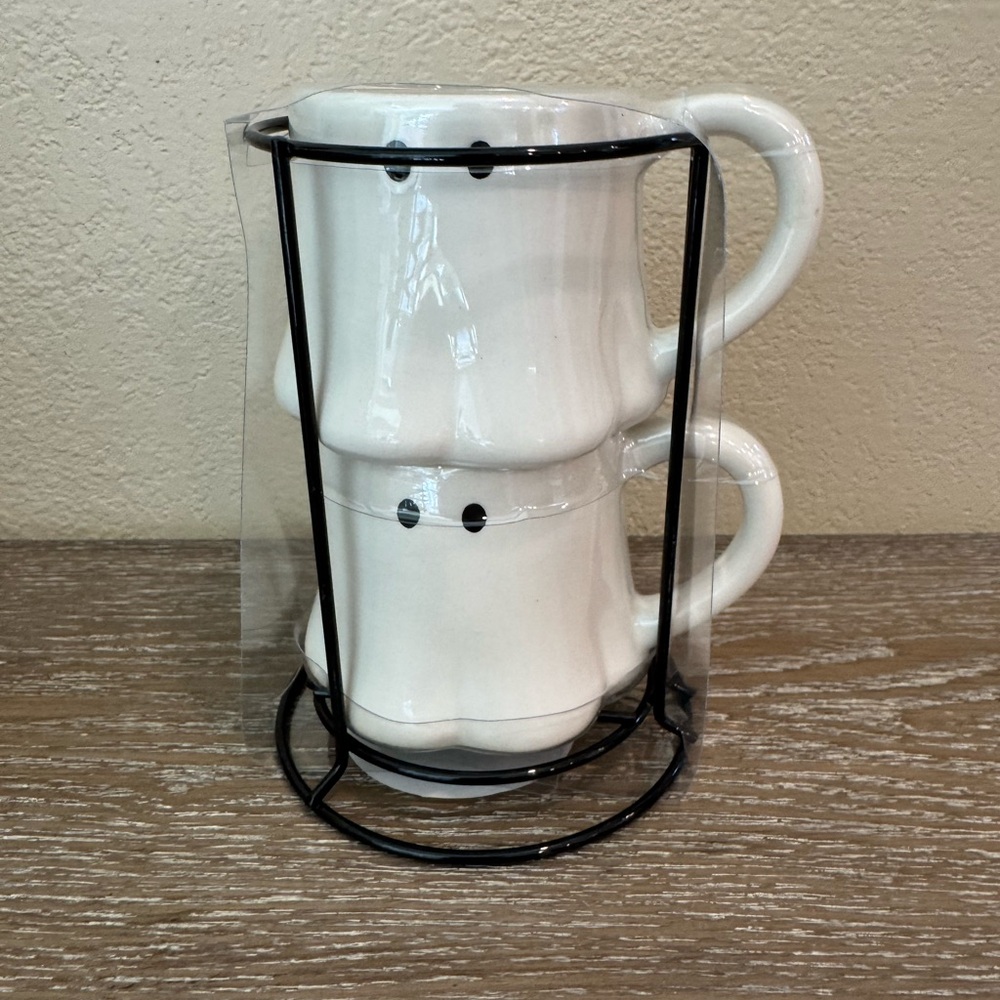 2pk Stackable Espresso Mini Mugs - Bullseye's Target 2025 Ghost
